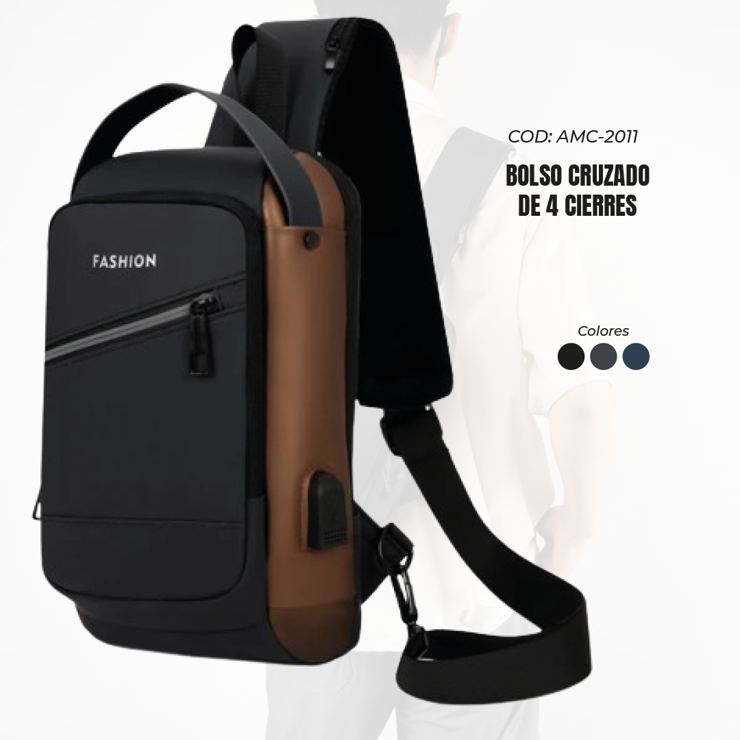⚜️BOLSO CRUZADO ANTIRROBO ⚜️