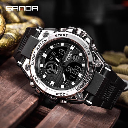RELOJ SANDA 739 PLATEADO